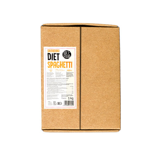 DIET FOOD Diet Spaghetti Makaron Konjac - 1000g - VÝPRODEJ -13-03