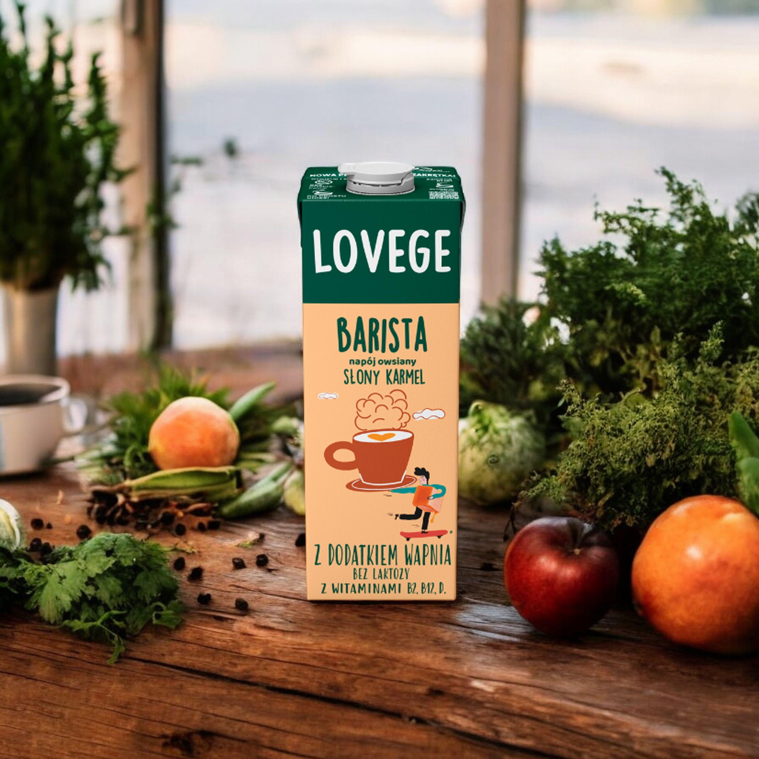 SANTE - Nápoj Lovege Ovesný Barista - 330ml - Slaný Karamel
