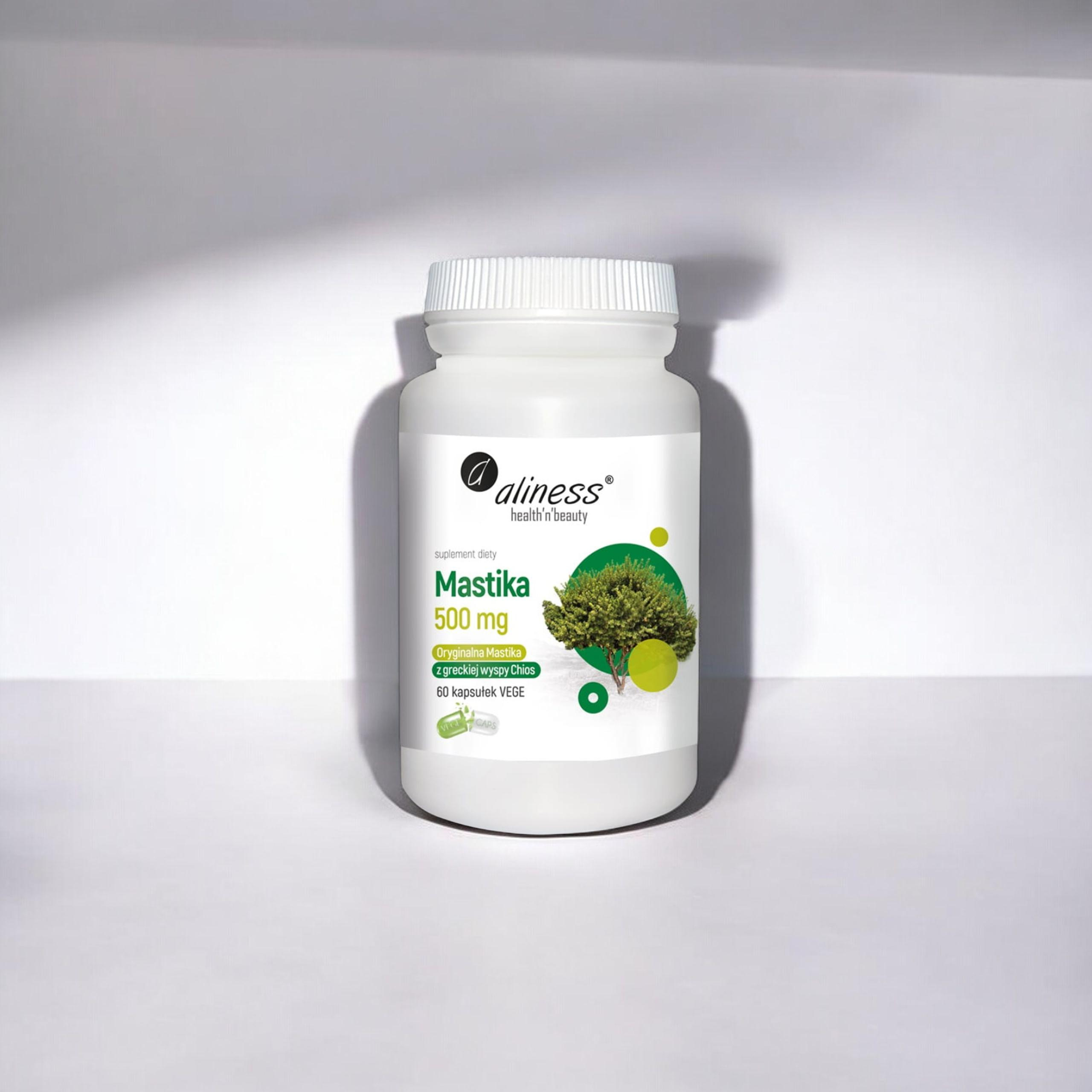 Aliness Mastika 500mg - 60vcaps.