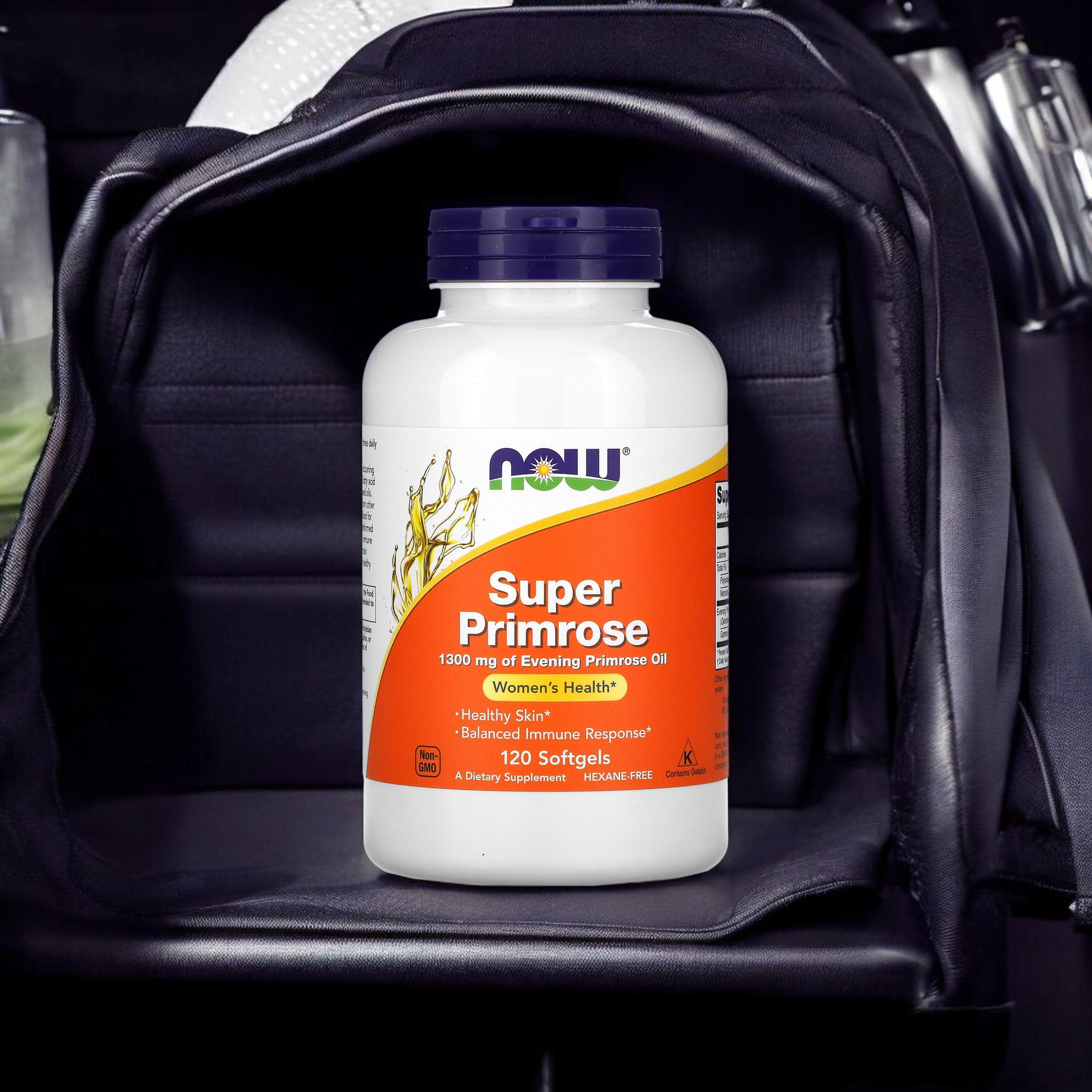 NOW Super Primrose - 120softgels. - Olej z Pupalky Dvouleté