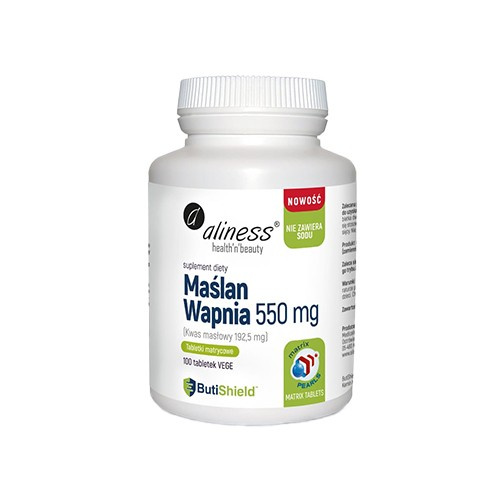 ALINESS Maslan Vápnia 550mg - 100vtabs