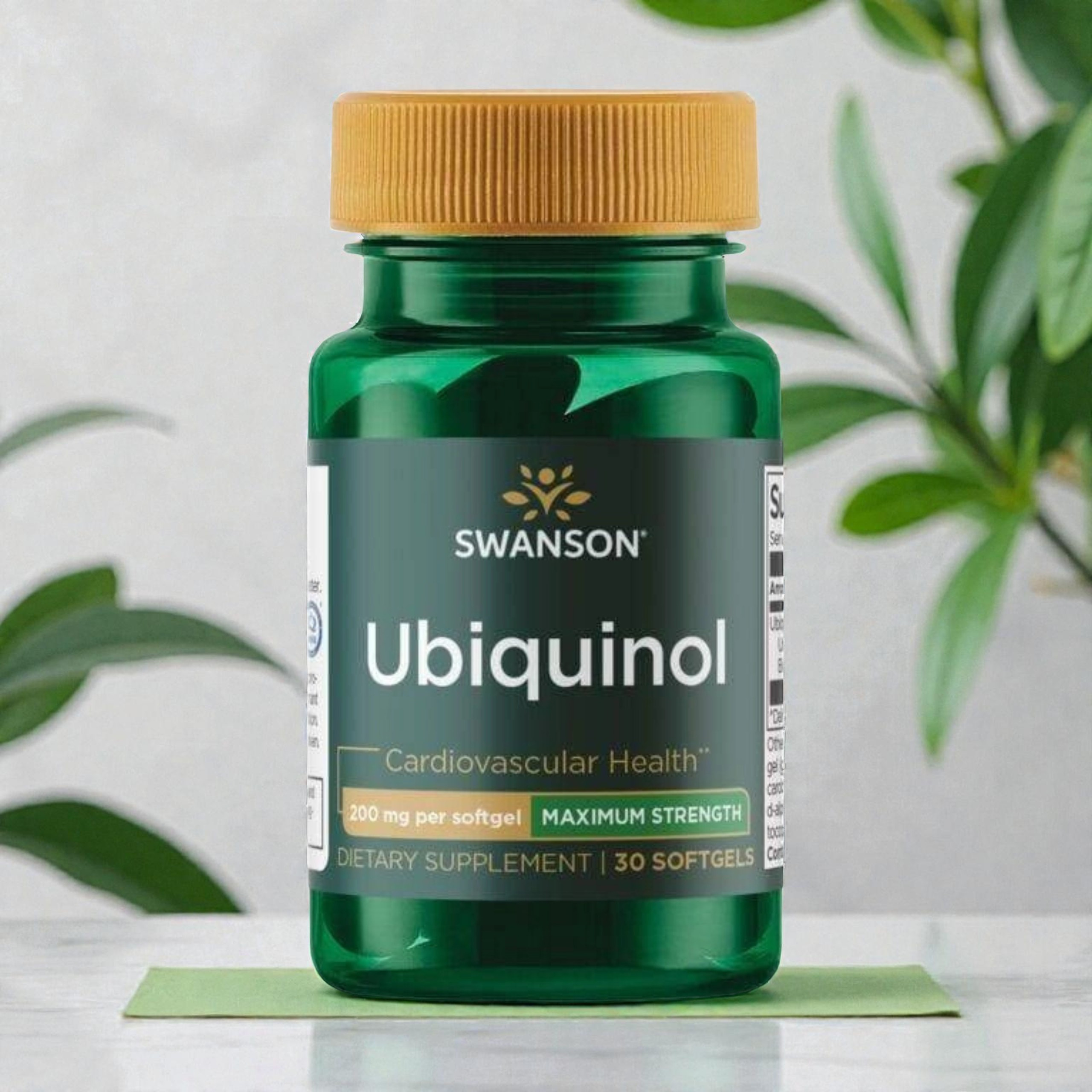 SWANSON - Ubiquinol 200mg - 30softgels
