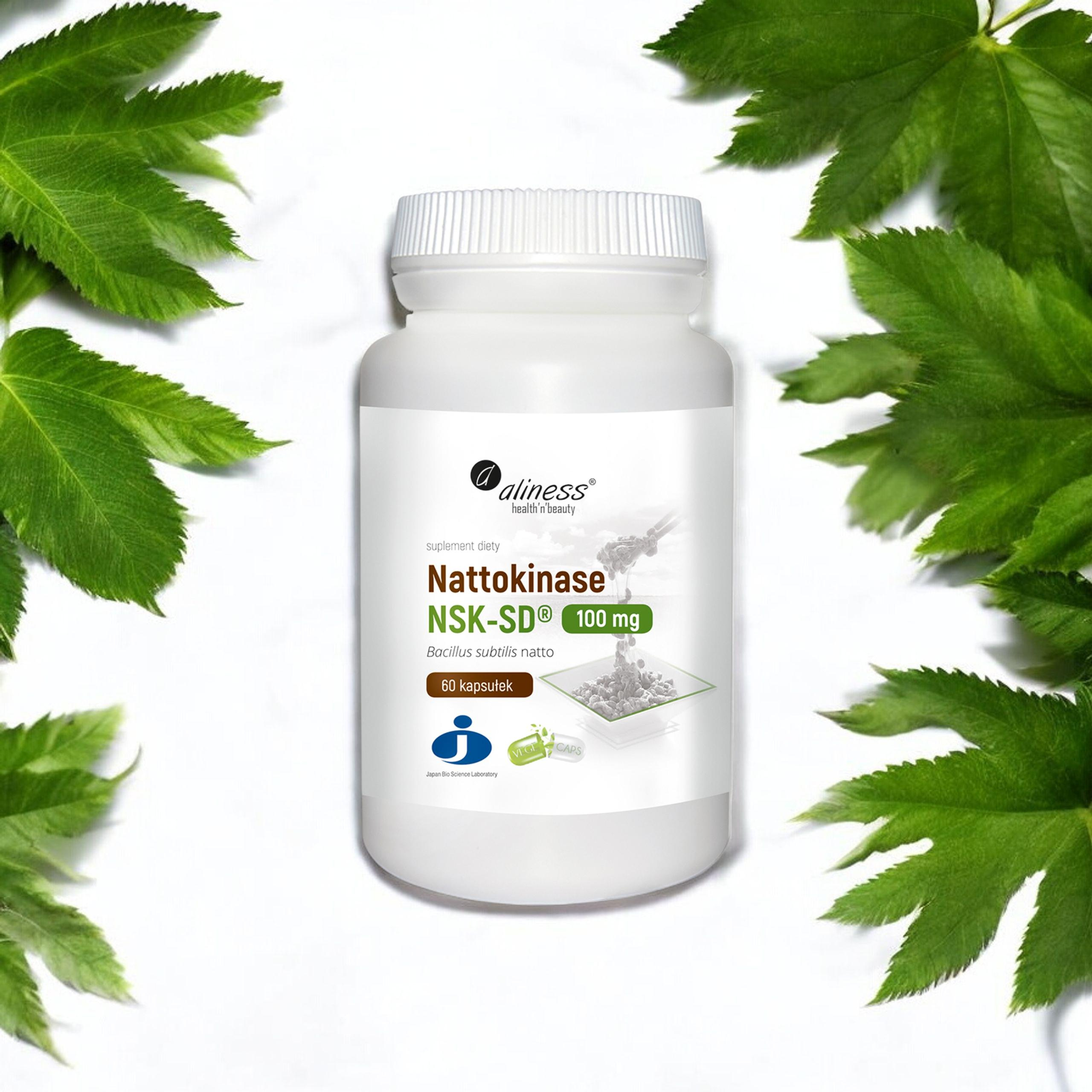 ALINESS Nattokinase NSK-SD 100mg - 60caps.