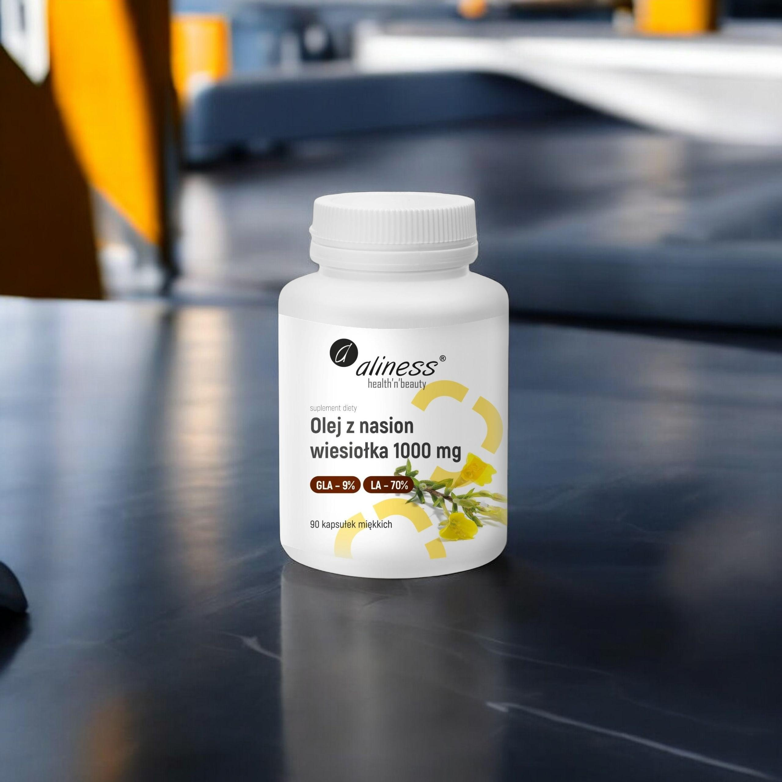 ALINESS - Olej z pupalky dvouleté 1000mg - 90caps.