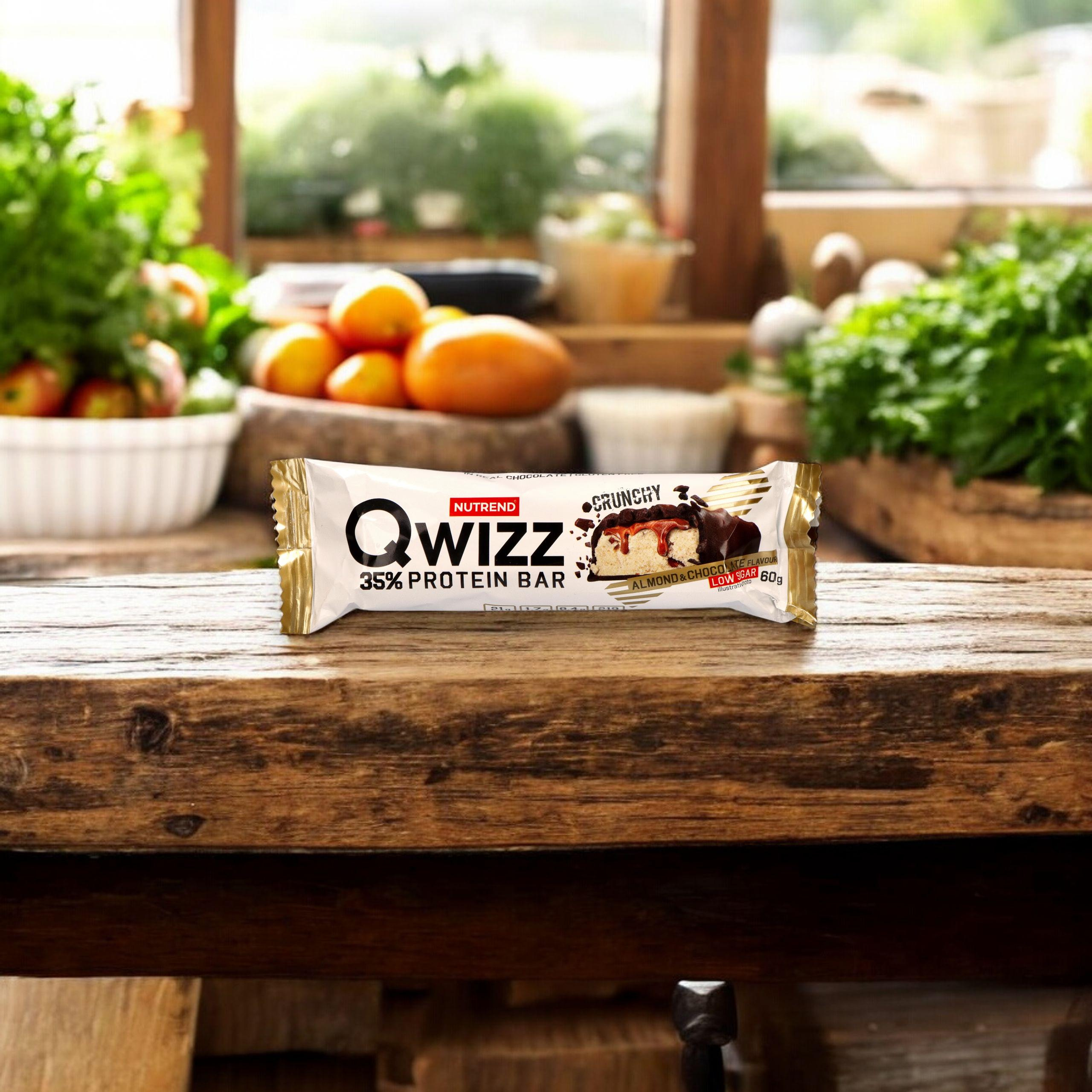 NUTREND Baton QWIZZ Protein Bar - 60g - VÝPRODEJ - 7-04