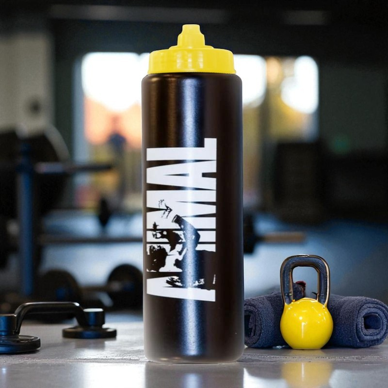 UNIVERSAL - Láhev na vodu - 1000ml - Černá/Žlutá