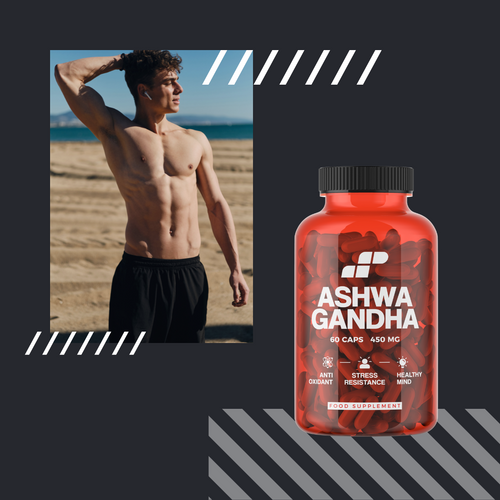 MP NUTRITION Ashwagandha 450mg 9% witanolidů - 60 caps