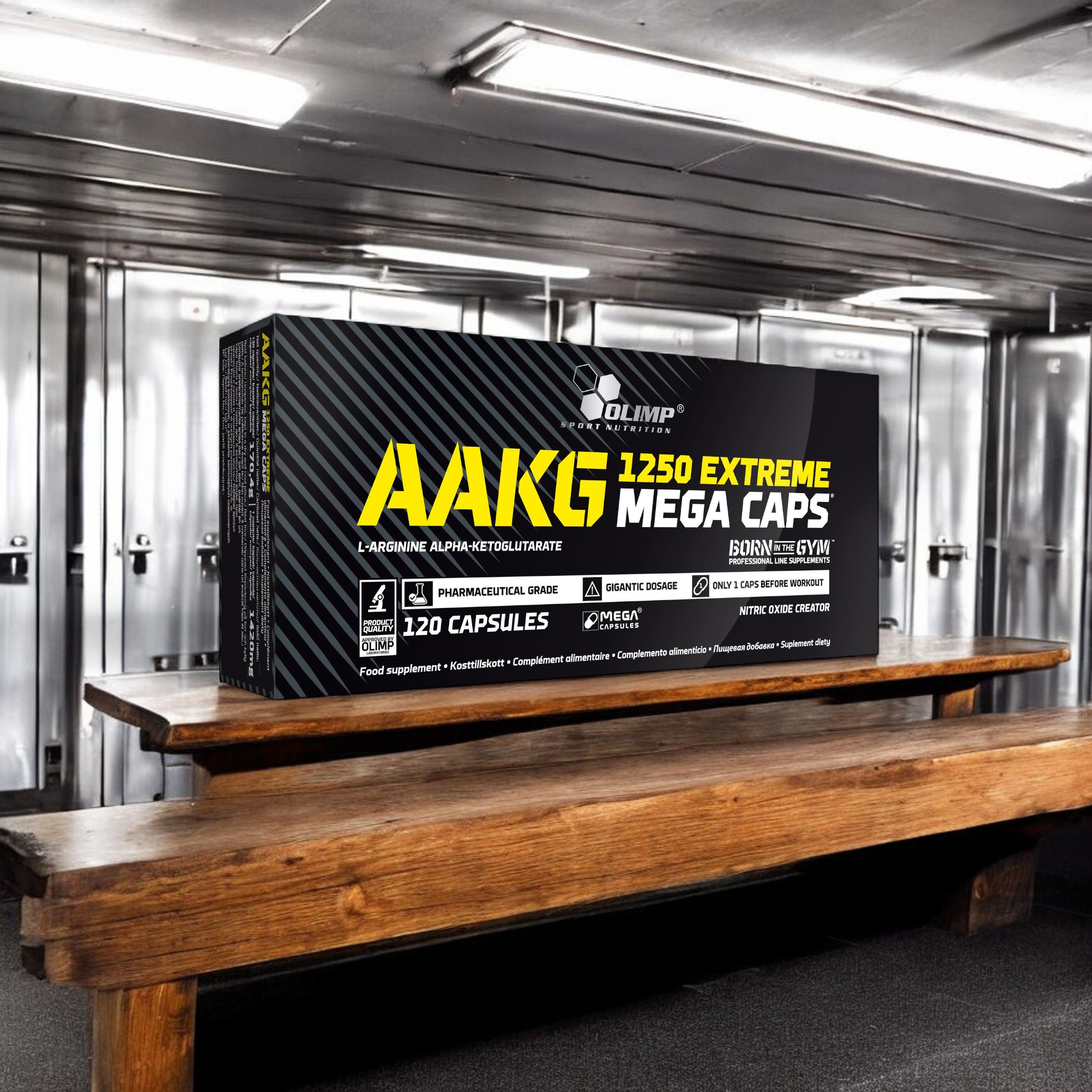 OLIMP AAKG 1250 Extreme Mega Caps - 120caps