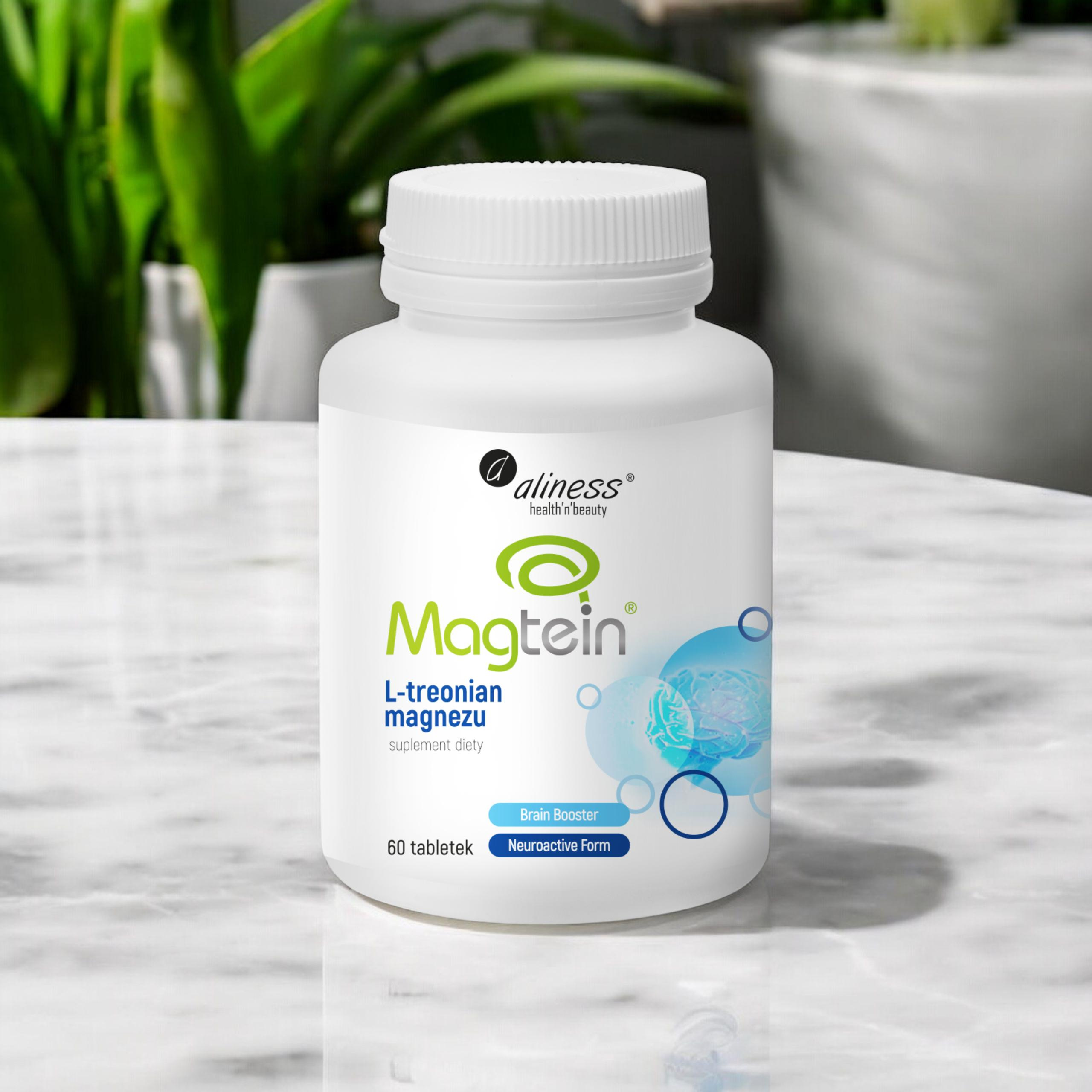 ALINESS - Magnesium L-Threonát Magtein 72mg - 60tabs.