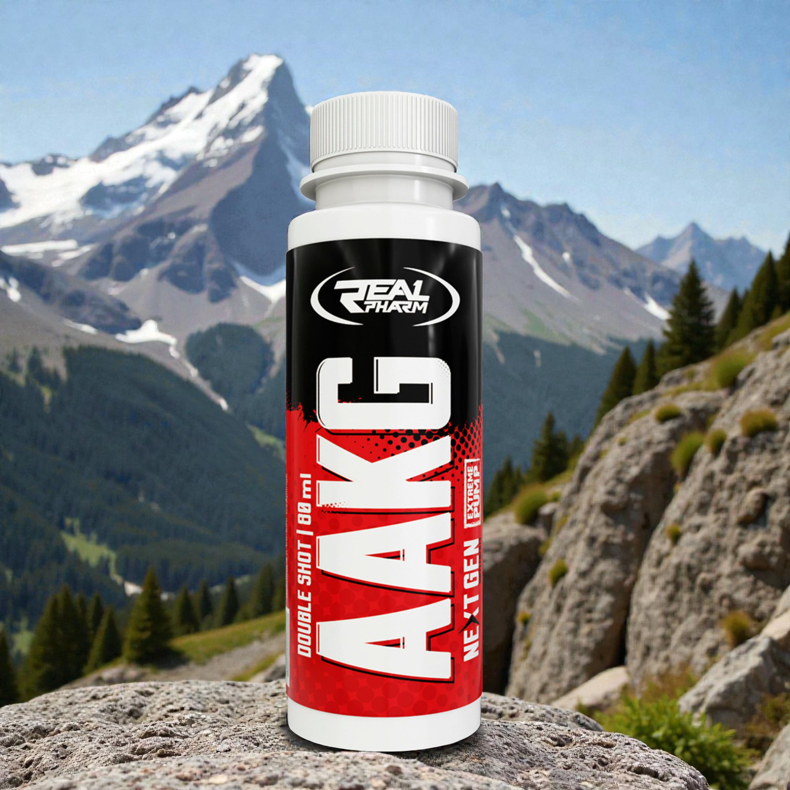 REAL PHARM - AAKG Shot - 12x 80ml 