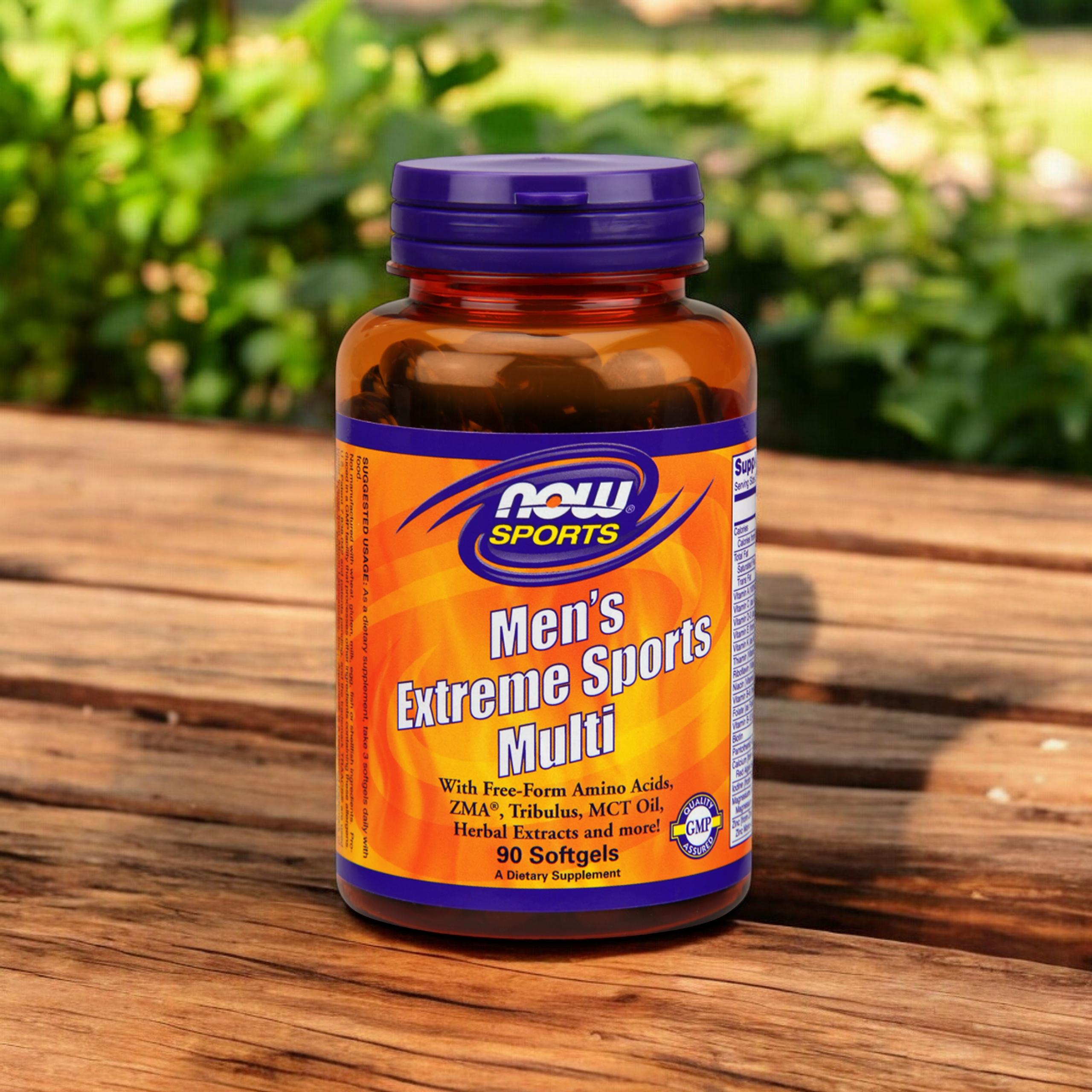 NOW Men's Extreme Sports MultiVitamin - 90softgels