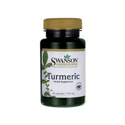 SWANSON Turmeric 720mg (Kurkumín) - 30caps