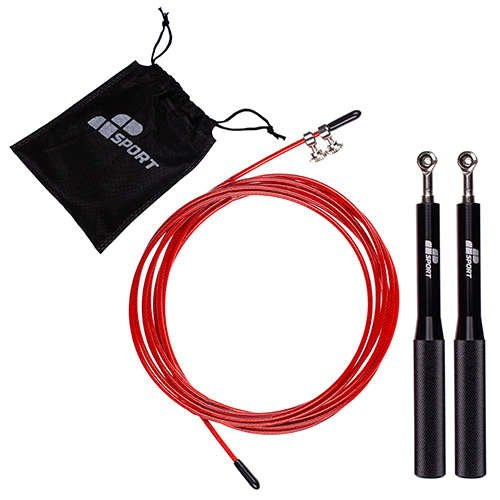 MP SPORT Jump Rope Aluminium Handle - Švihadlo s hliníkovými úchyty - 3m