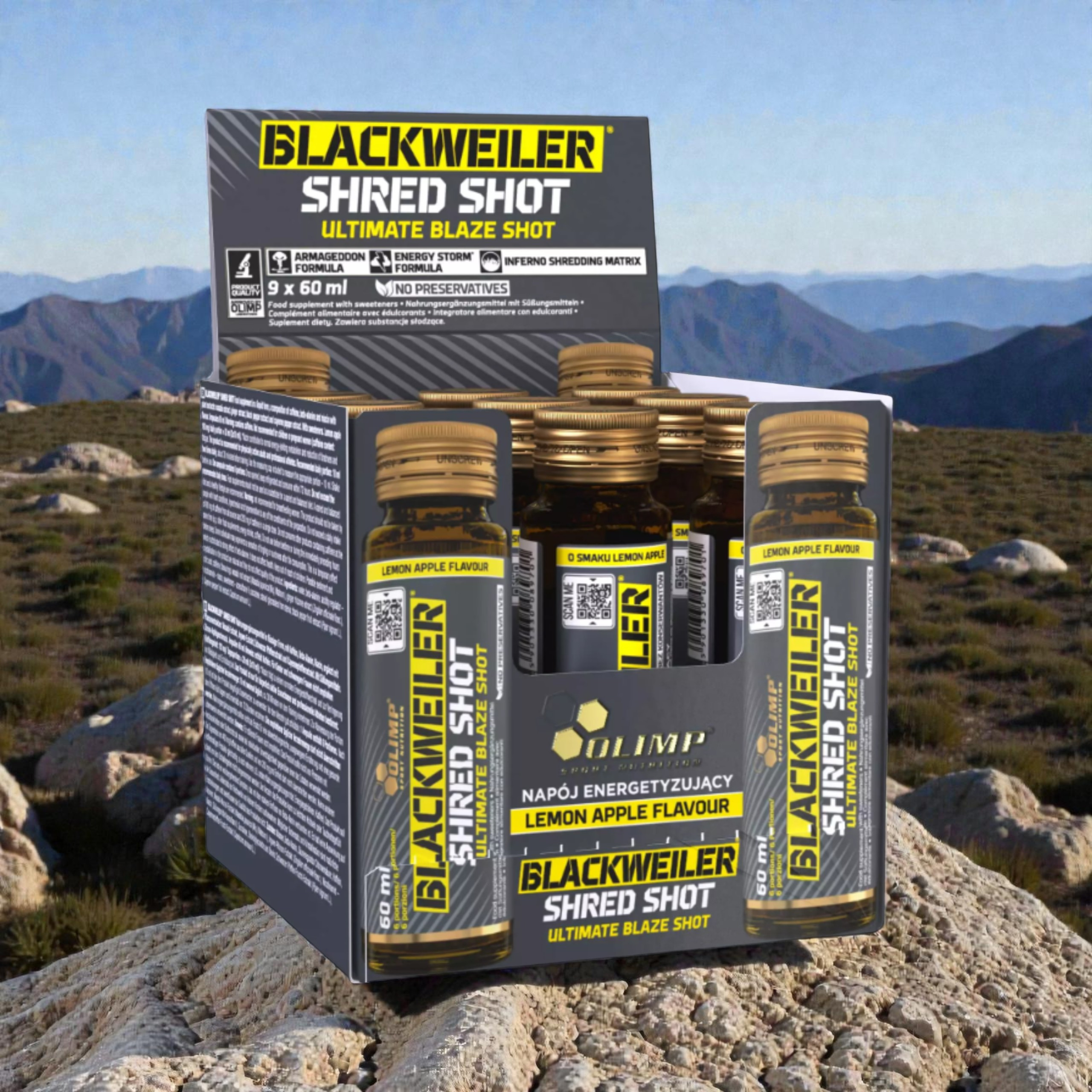 OLIMP - Blackweiler Shred Shot - 9x 60ml
