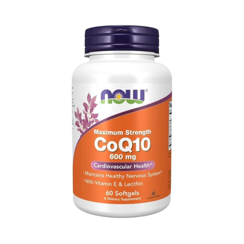 NOW - CoQ10 600mg - 60 měkkých kapslí