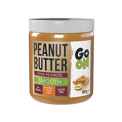 GO ON NUTRITION Peanut Cream - 100% Arašídových Ořechů - 500g