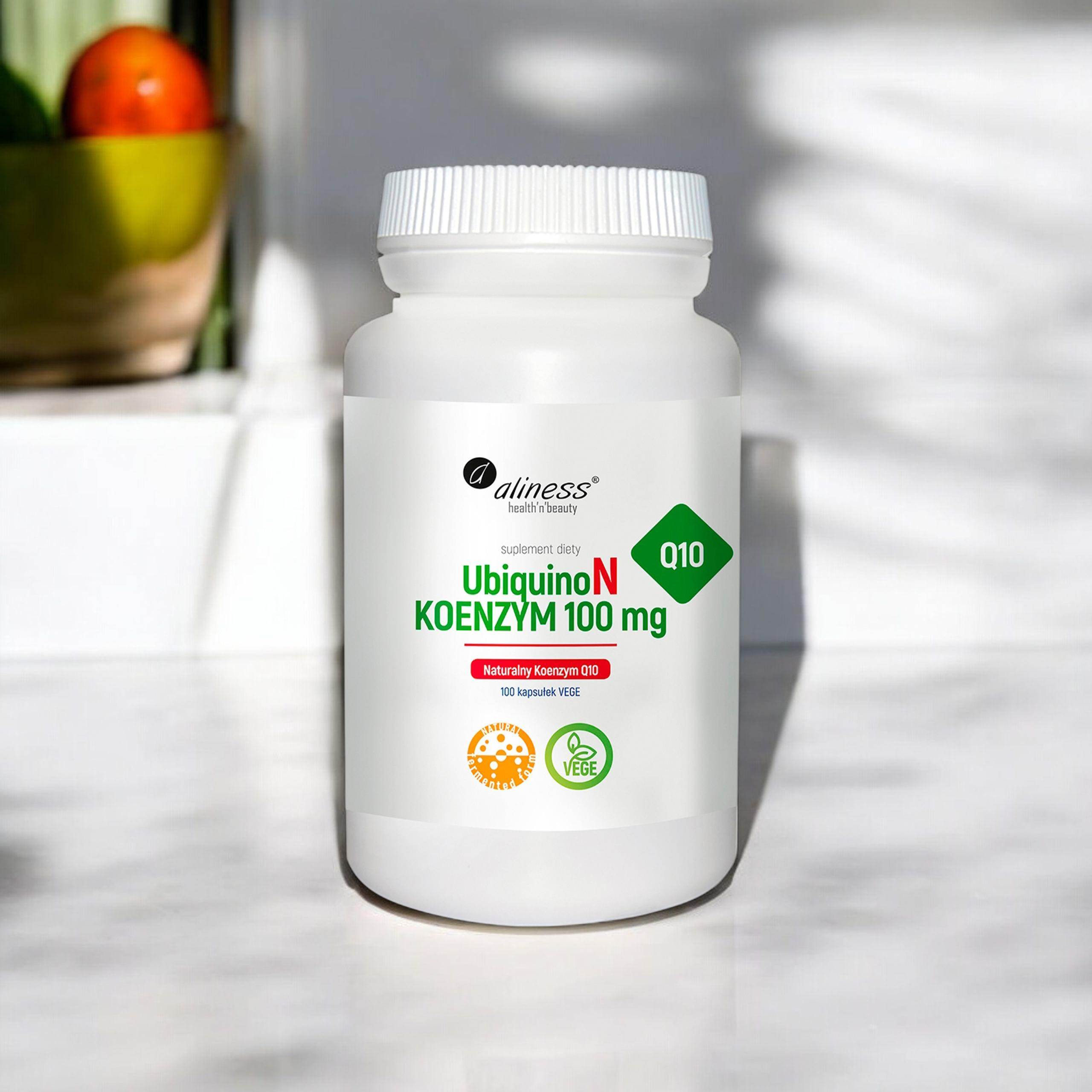 ALINESS UbiquinoN Koenzym Q10 100 mg - 100caps