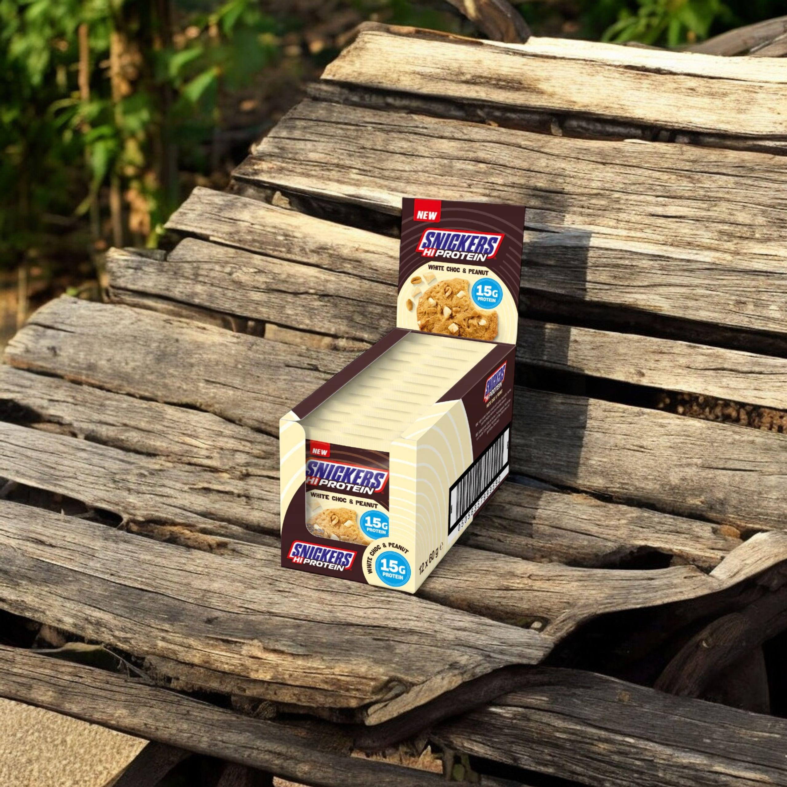 Mars – Sušenka High Protein – 12×60 g – Bílá Čokoláda a Arašídy