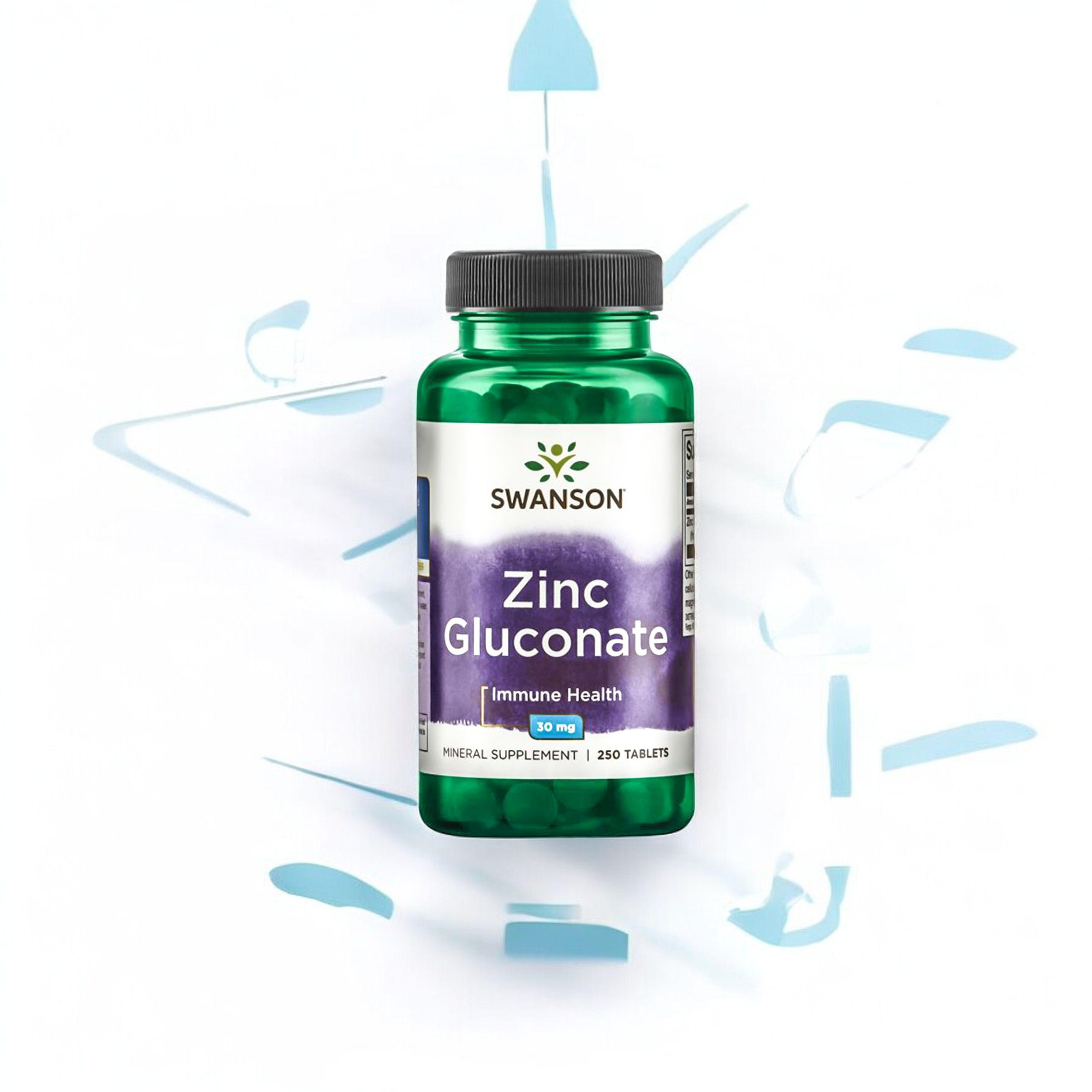 SWANSON Zinc (Gluconate) 30mg - 250tabs