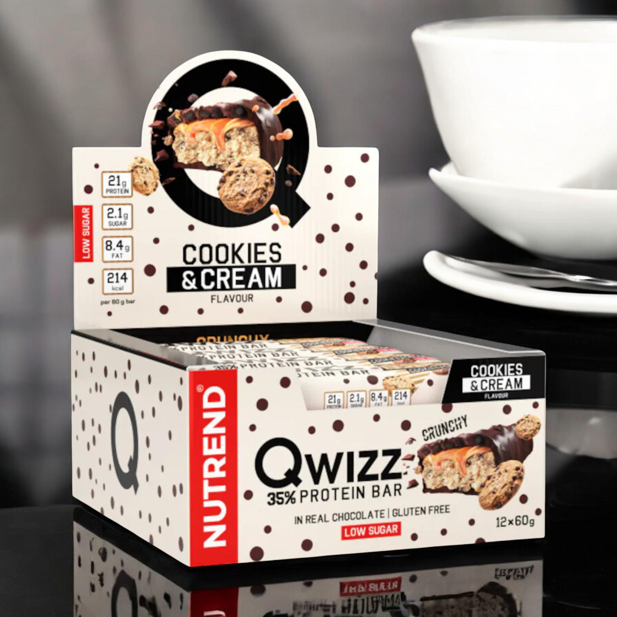NUTREND - Qwizz Protein Bar - 24x 60g