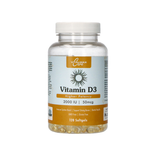 VITALMAX CARE Vitamin D3 2000 IU - 120 softgels