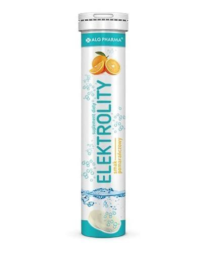 ALG PHARMA - Elektrolyty - 20tabs - Orange