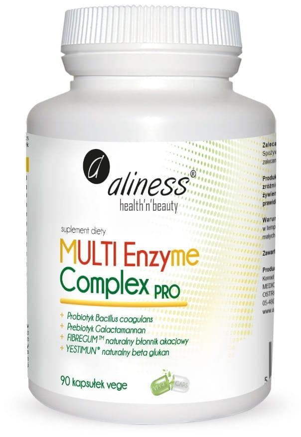 ALINESS - Multi Enzymatický komplex Pro X - 90 rostlinných kapslí.