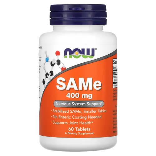 NOW - SAMe S-Adenosyl L-Methionin - 400 mg - 60 tablet
