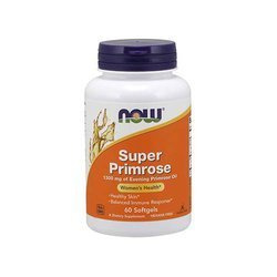 NOW Super Primrose - 60softgels. - Olej z Pupalky Dvouleté