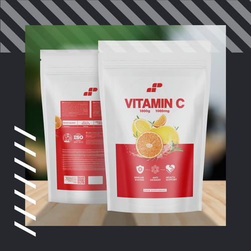MP NUTRITION 100% Vitamin C 1000mg - 1000g - Vitamín C