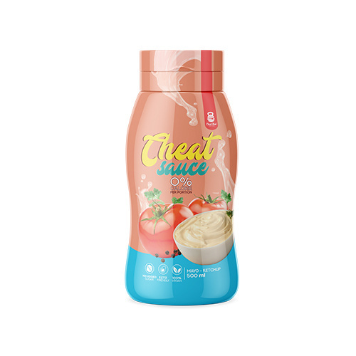 Cheat Meal Nutrition Sauce 0% (Sos bez kalorií) - 500ml - Majonézovo - kečupový