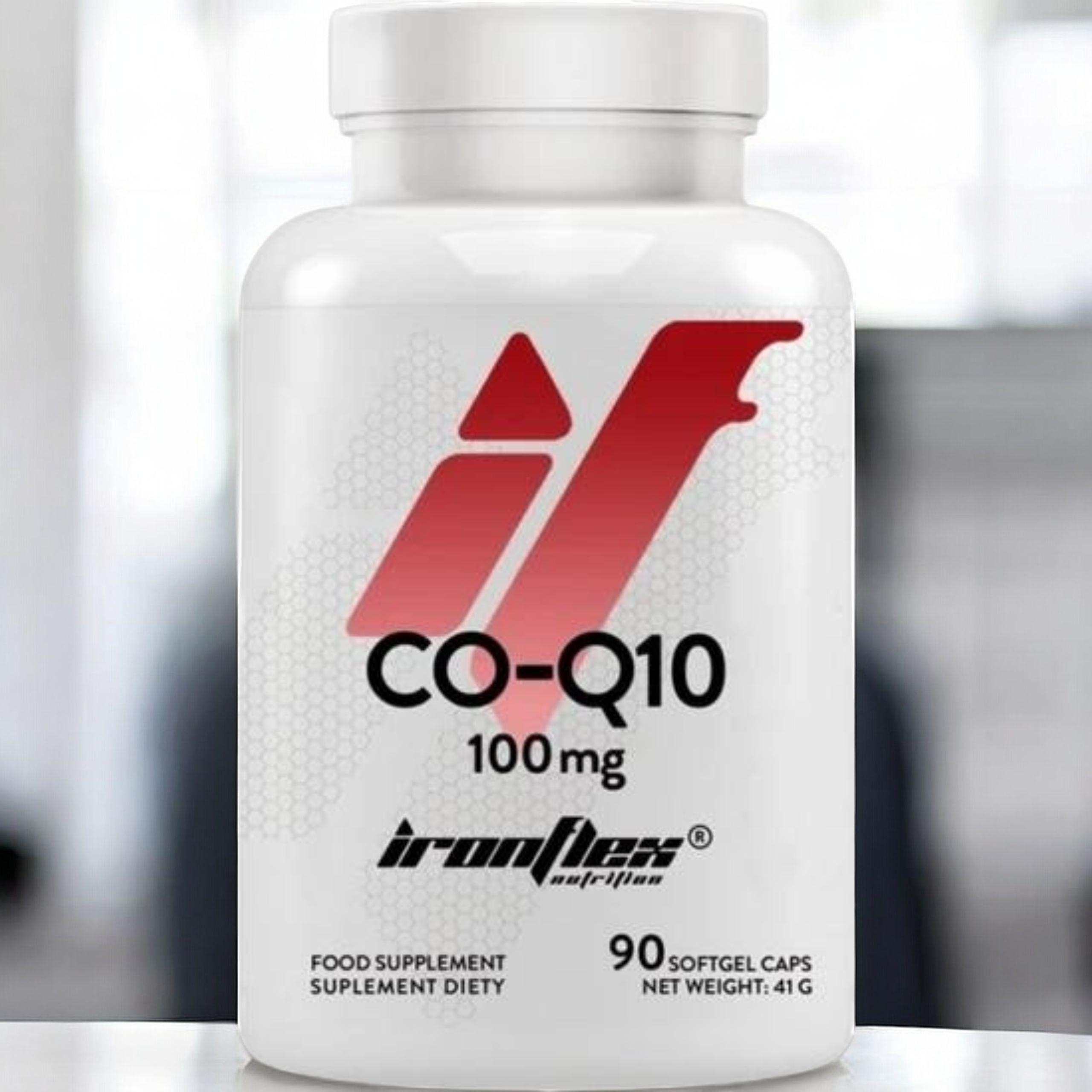 IRONFLEX - Koenzym Q10 100mg - 90 měkkých kapslí