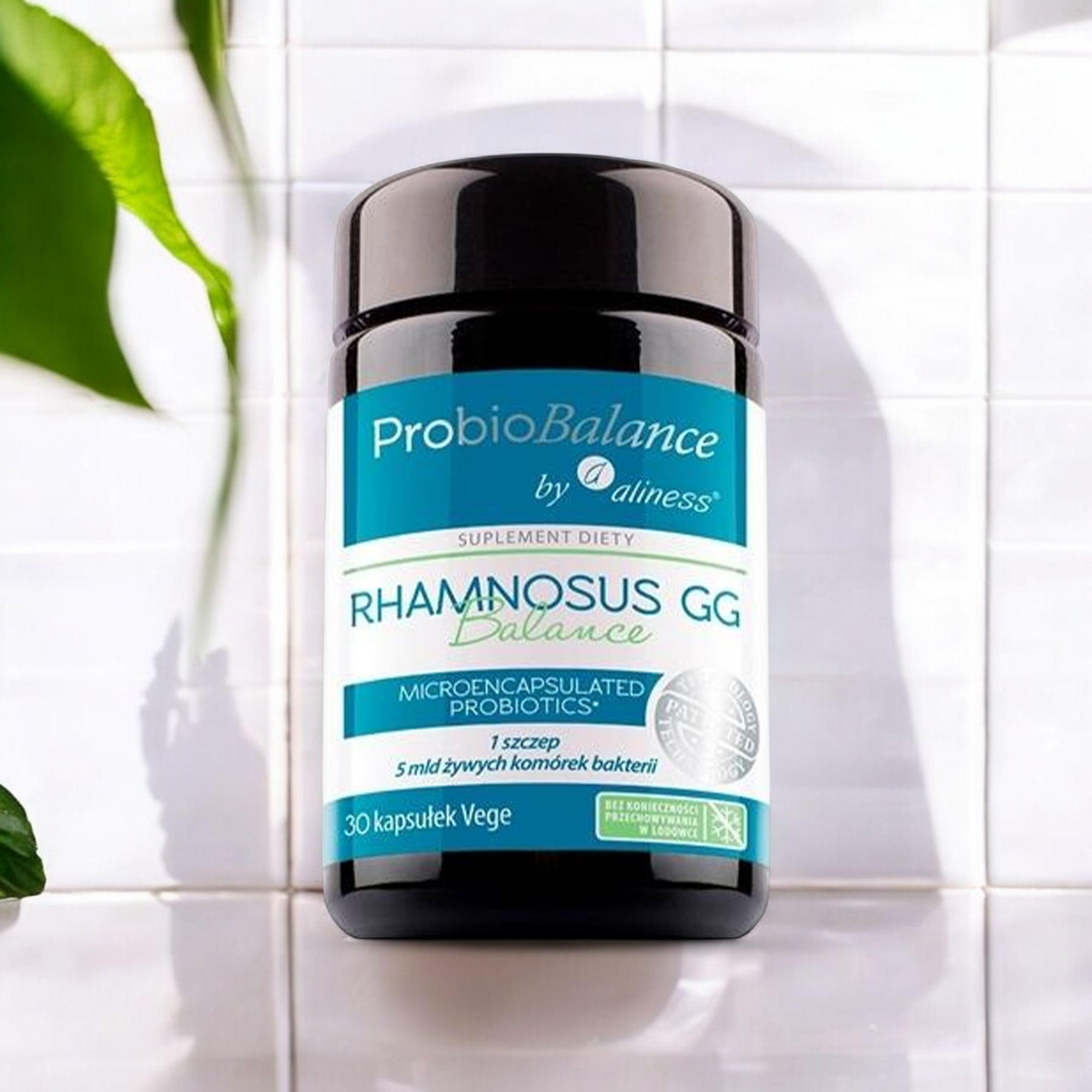 ALINESS - Rhamnosus GG Balance 5 miliard - 30 rostlinných kapslí.