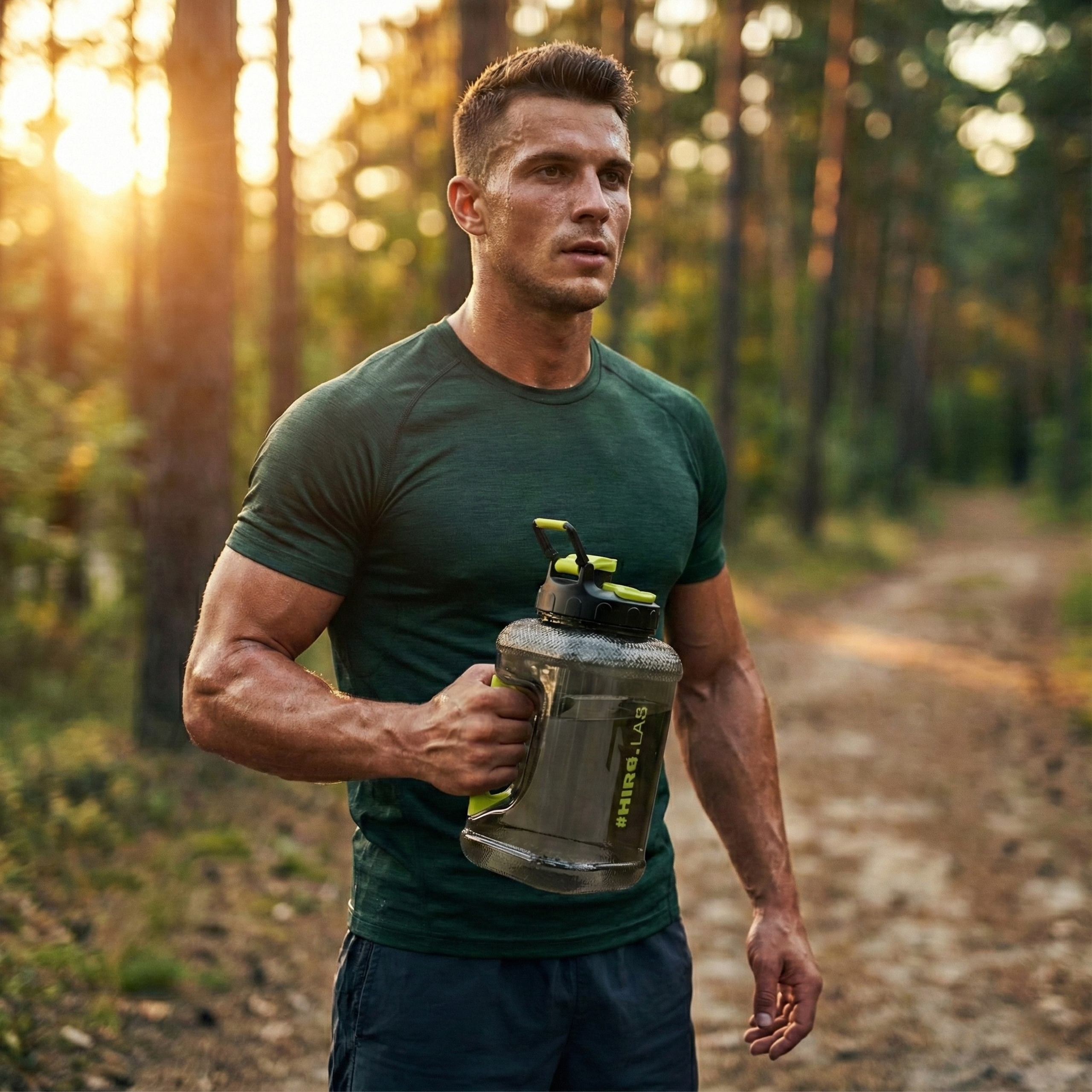 HIRO.LAB Water jug Crater Cap - 1,89l - Kanister, bidon, butelka na vodu