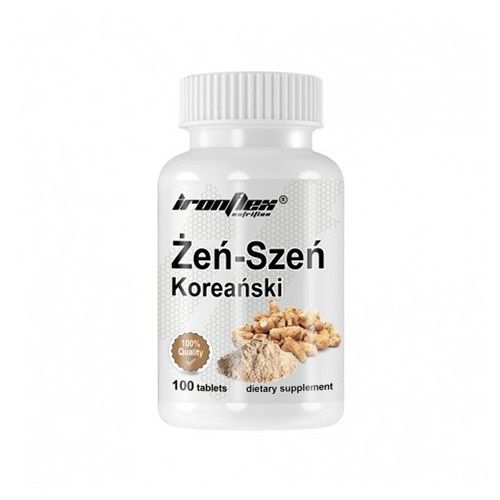 IronFlex Žen-Šen Koreański - 100tabs.
