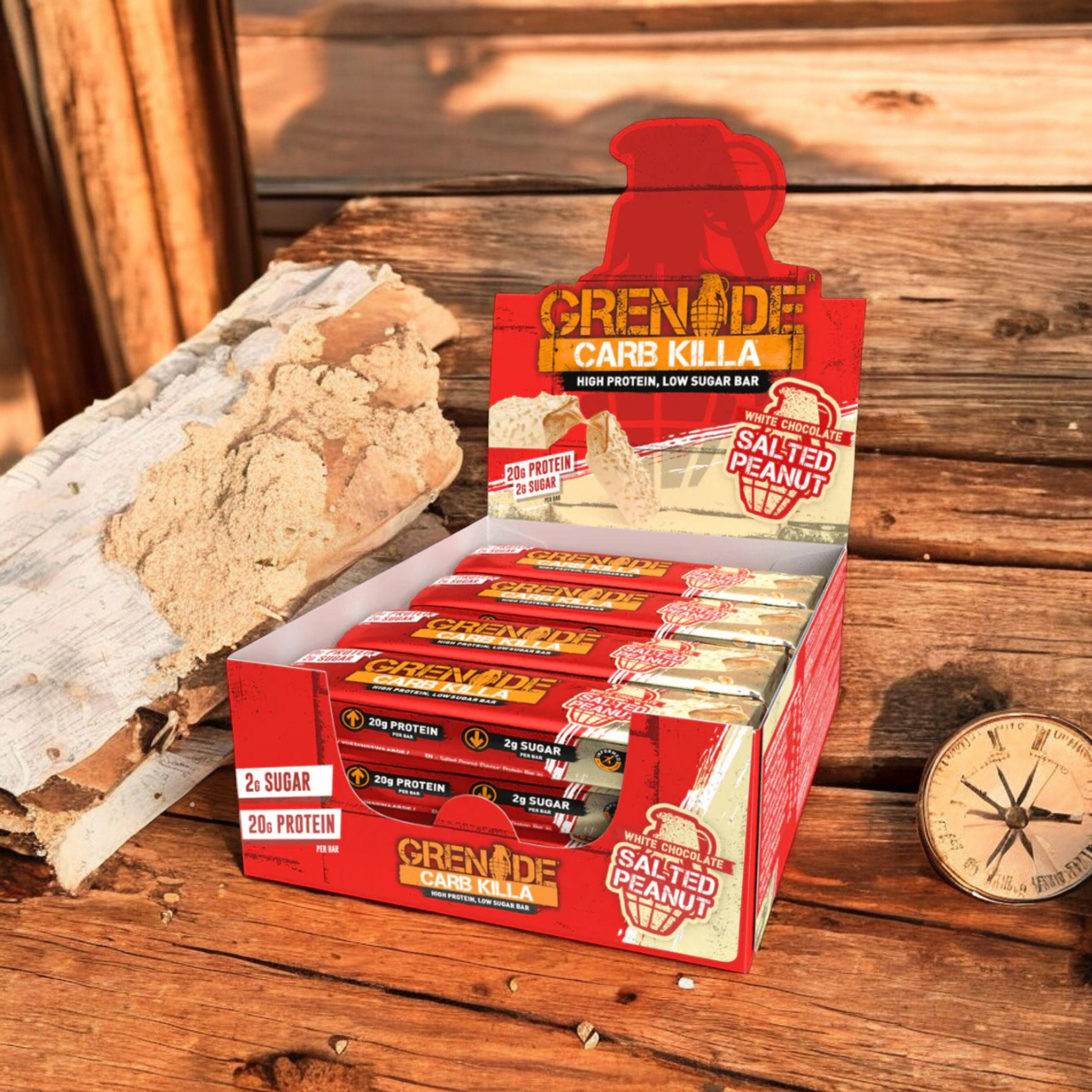 GRENADE - Proteinová tyčinka - 12x 60g