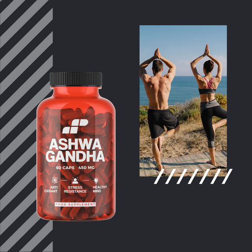 MP NUTRITION Ashwagandha 450mg 9% witanolidů - 60 caps