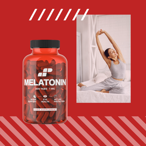 MP NUTRITION Melatonin 1mg - 300tabs - Melatonina