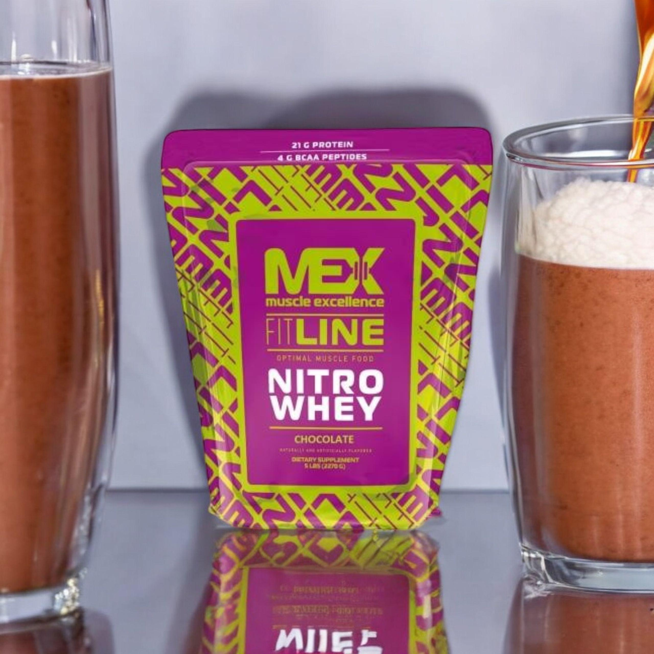 MEX NUTRITION - Nitro Whey - 2270g - VÝPRODEJ - 30-06