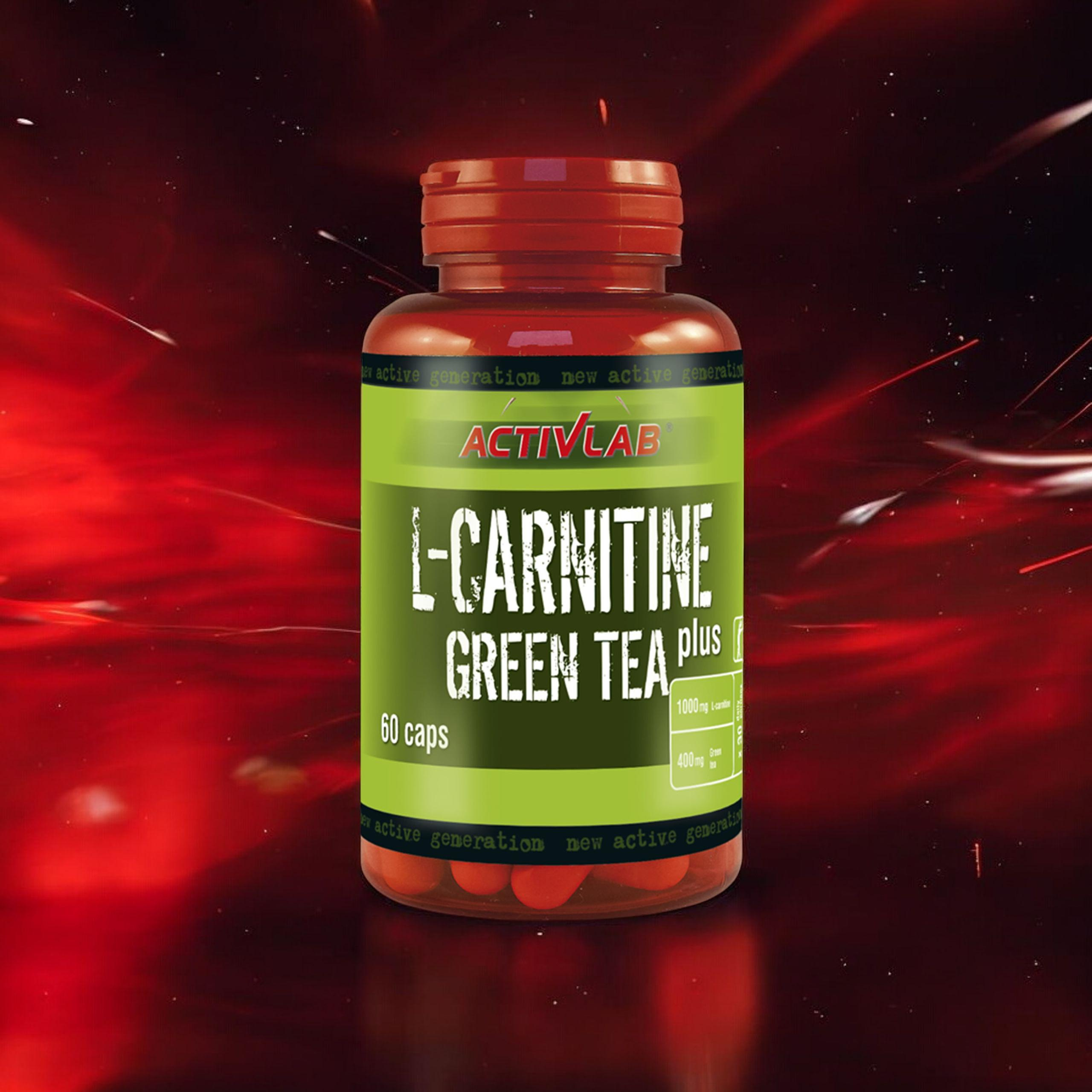 ACTIVLAB L-Carnitine + Green Tea - 60caps