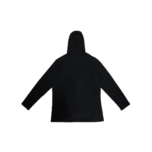 GASPARI NUTRITION Slim Hoodie - Black - Lehké mikina s kapucí