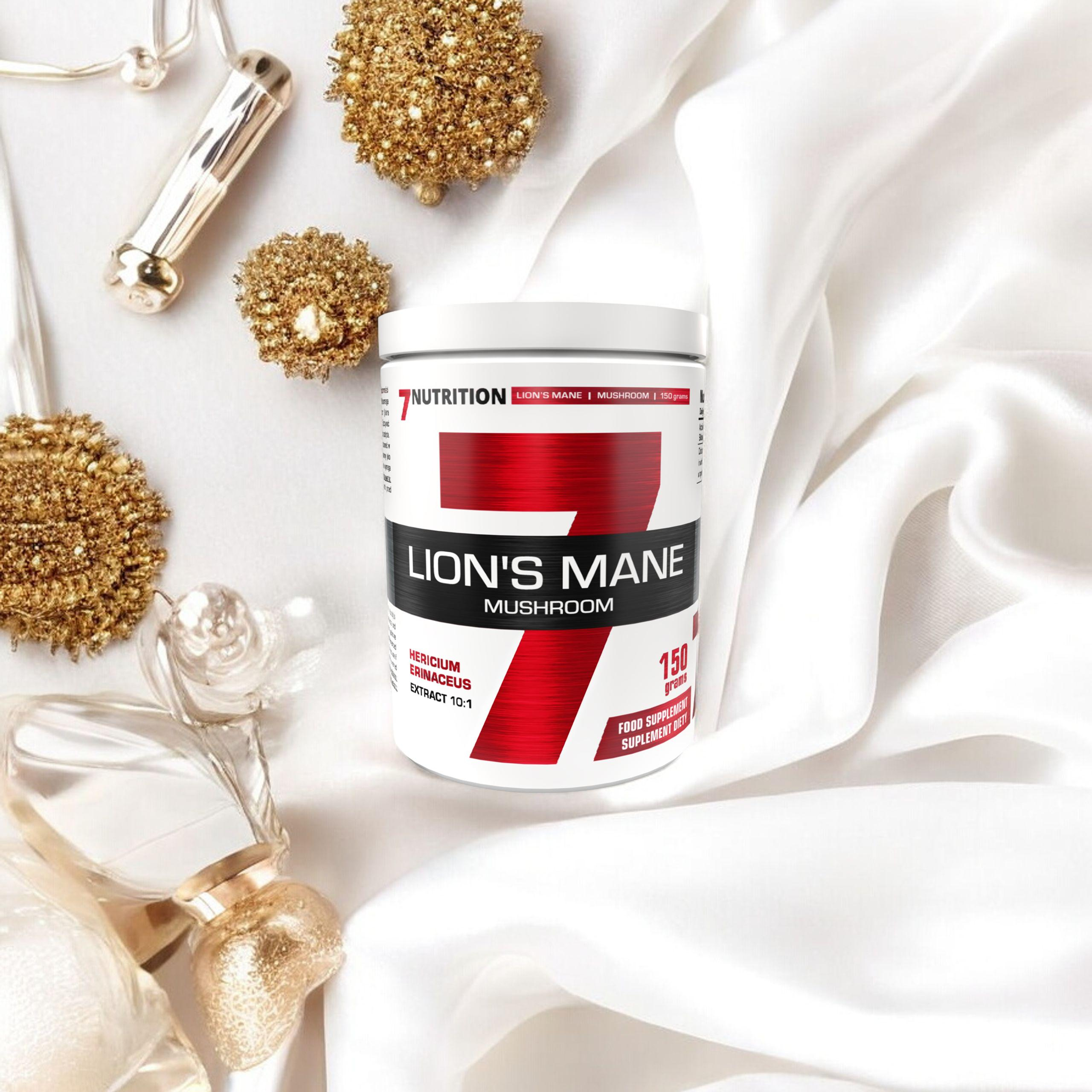 7 NUTRITION Mushroom Lion's Mane - 150g - Korálovec ježatý