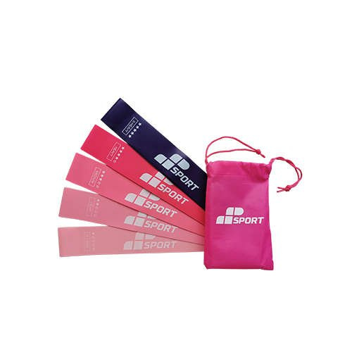 MP SPORT Gumy na cvičení - Zestaw 5 Mini Loop Bands