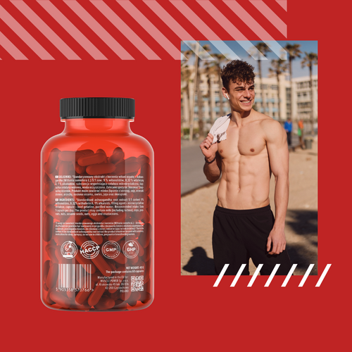 MP NUTRITION Ashwagandha 450mg 9% witanolidů - 60 caps