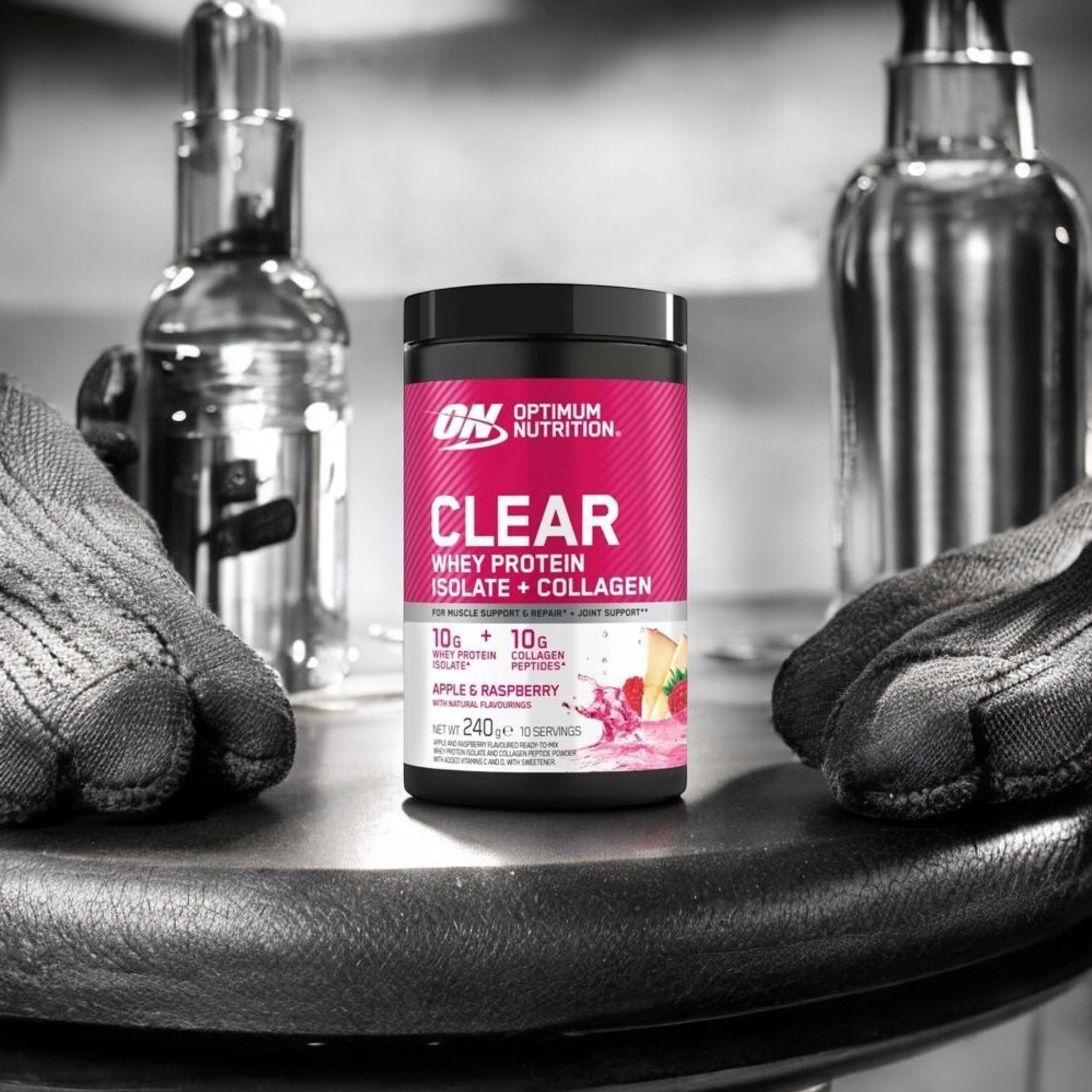 OPTIMUM NUTRITION - Syrovátkový Kolagen - 240g - Jablko Malina