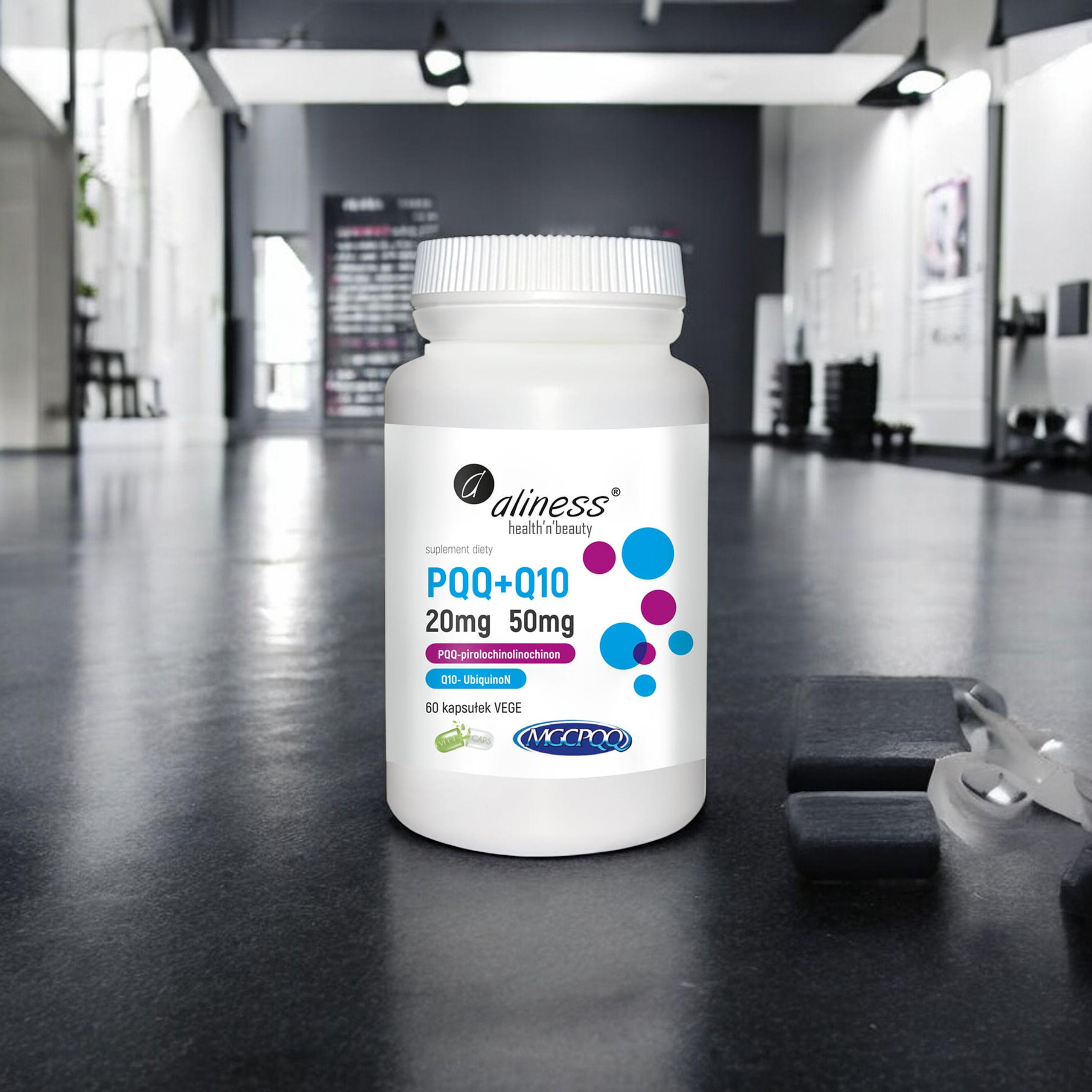 ALINESS PQQ MGCPQQ® 20 mg + Q10 50 mg - 60vcaps.