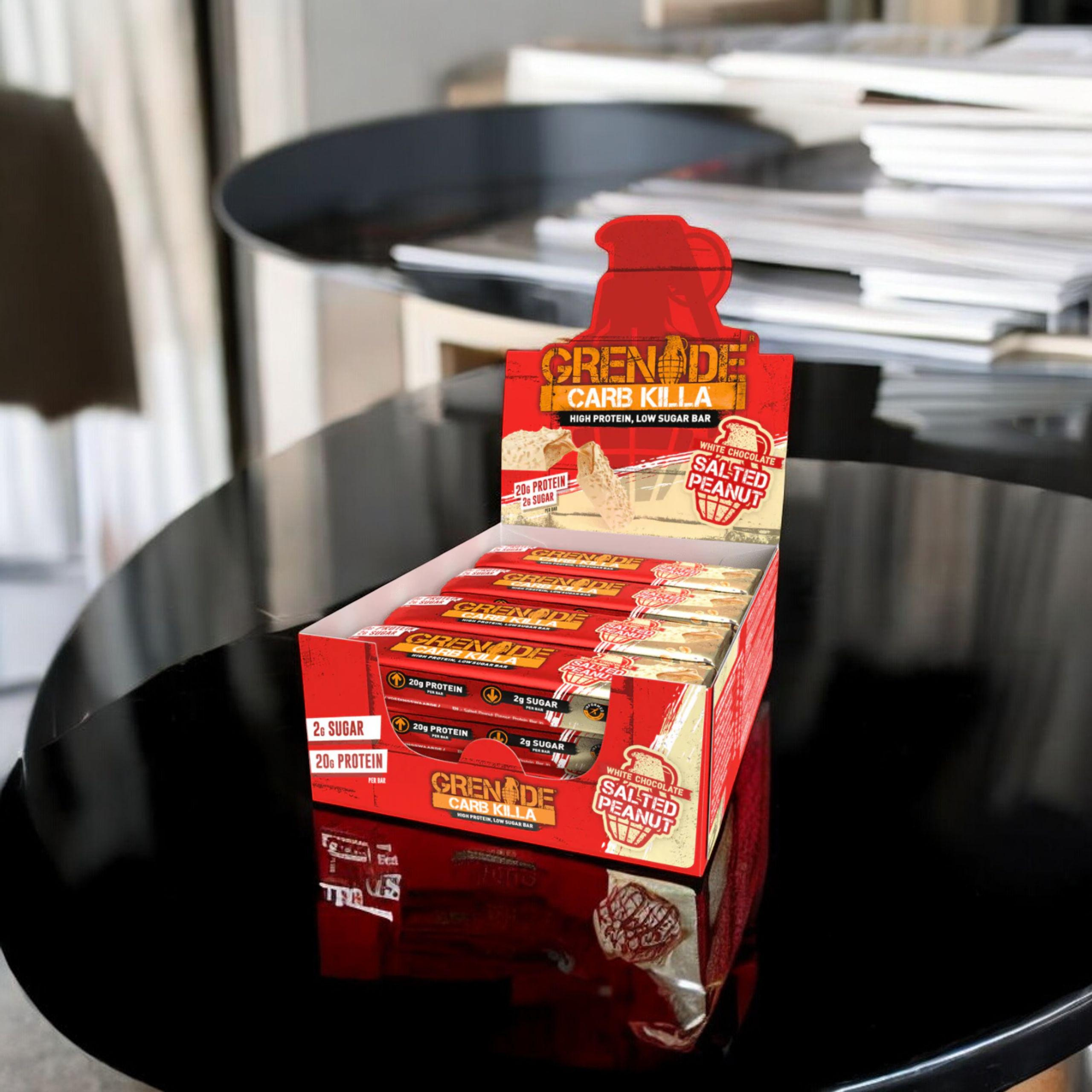 GRENADE - Proteinová tyčinka - 12x 60g