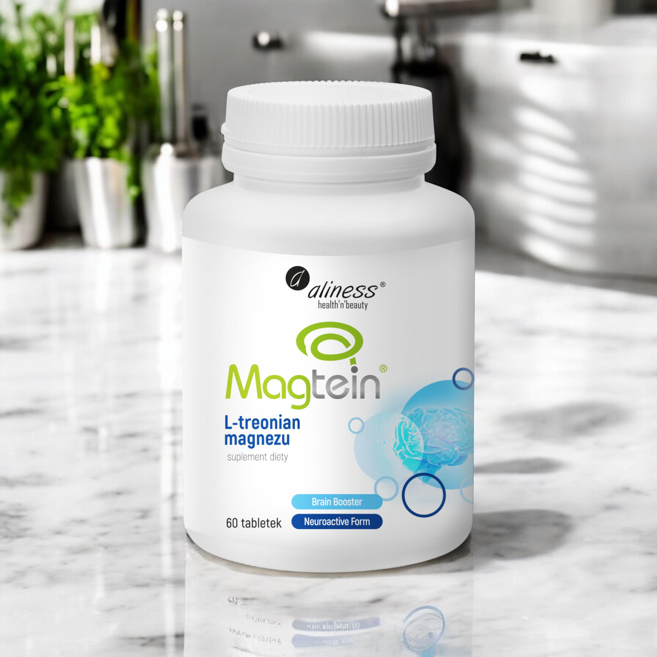 ALINESS - Magnesium L-Threonát Magtein 72mg - 60tabs.