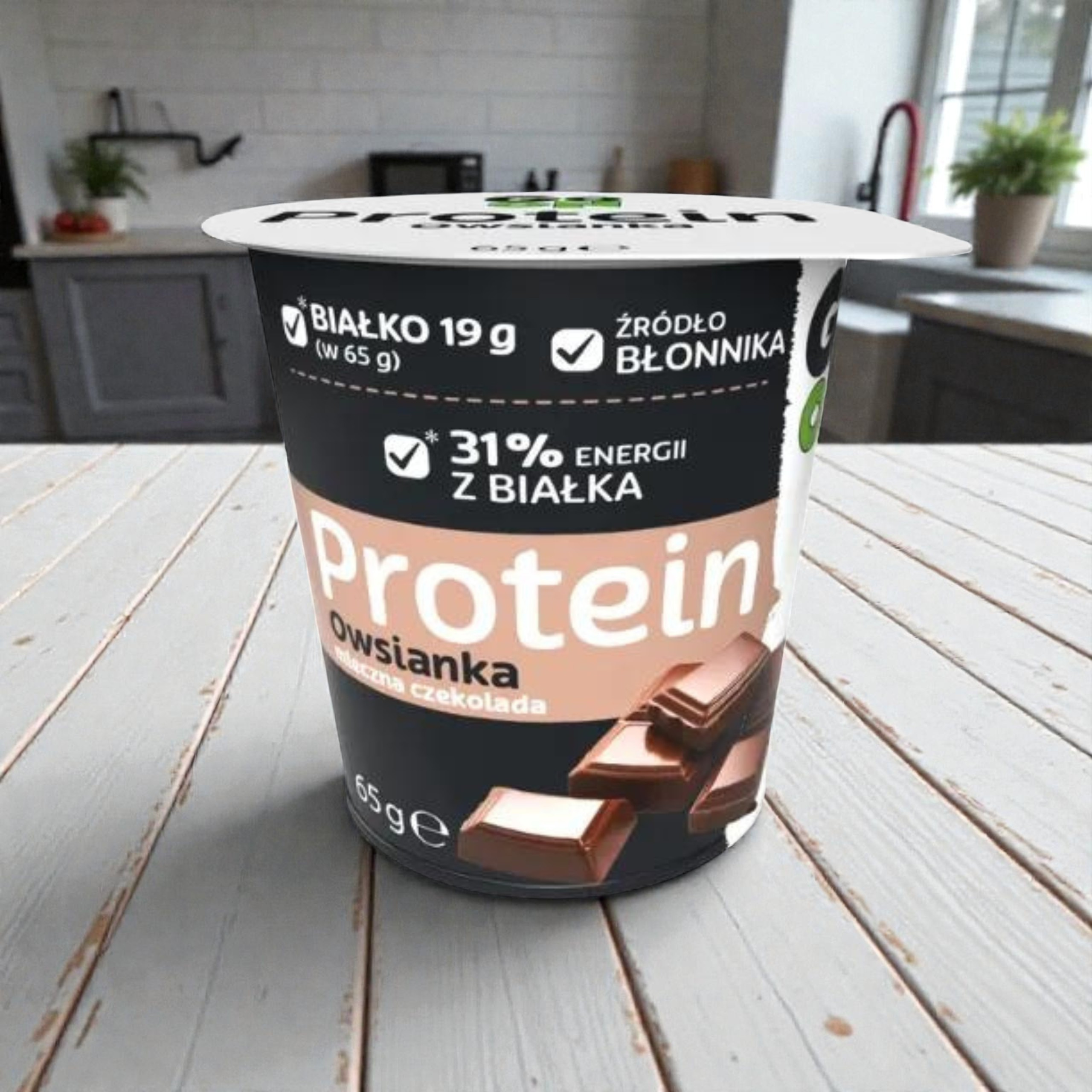 SANTE - Proteinová ovesná kaše - 65g - Milk Chocolate