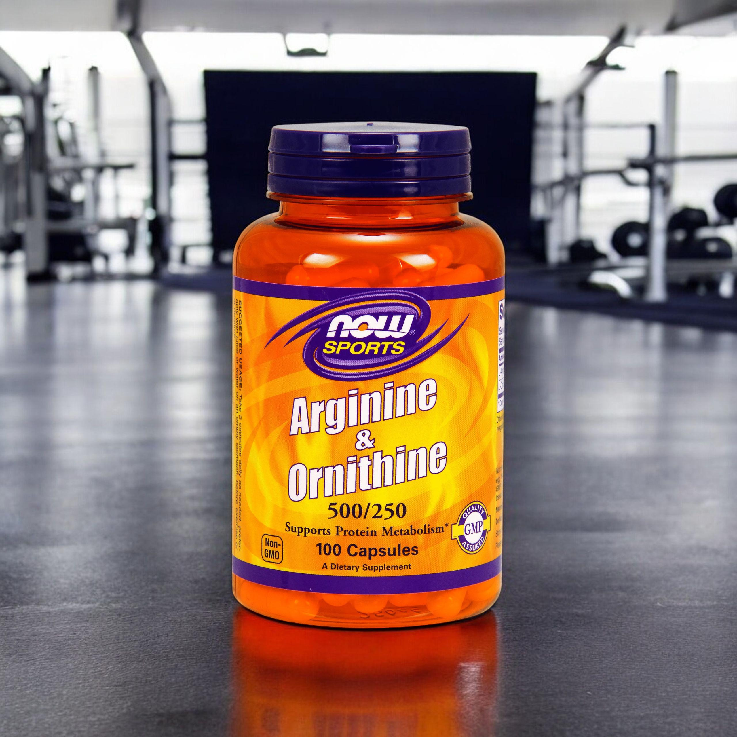 NOW Arginine & Ornithine - 100caps